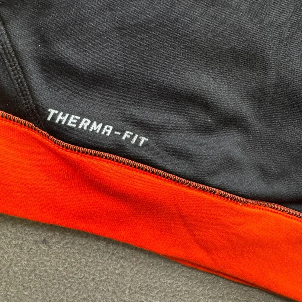 Nike Hoodie Men M Black Oregon State Beavers NCAA Therma Fit Pullover Sweatshirt
